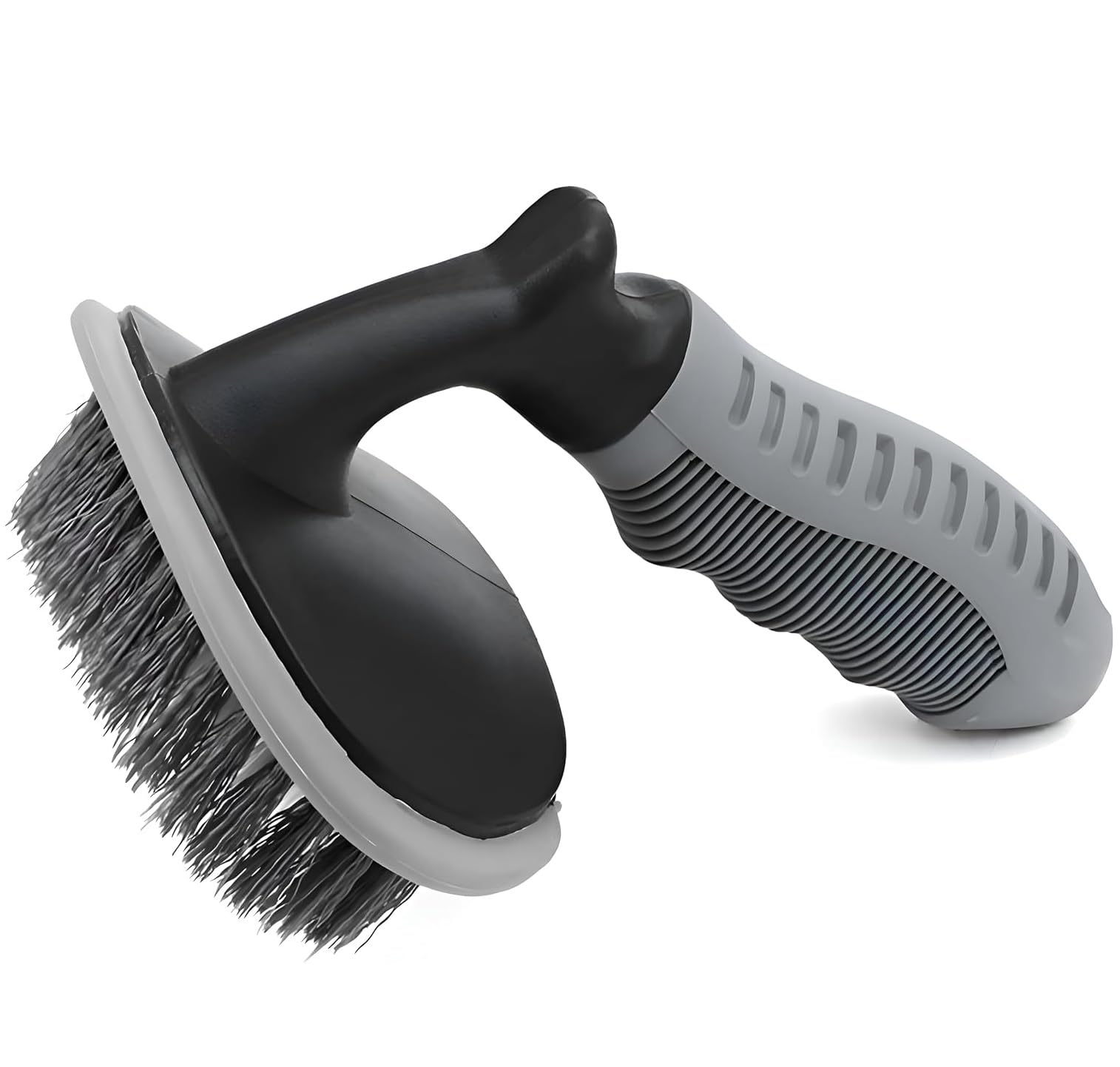 T-Type Car Tyre Cleaning Brush Scrubber with Antislip Handle, Multi-Functional Cars Tire Wheel Rim Hub Washing Cleaner, Universal Cleaning Mop for SUV, Bike, Truck, Bus, Tractor & Other Vehicle Tyres-image-32