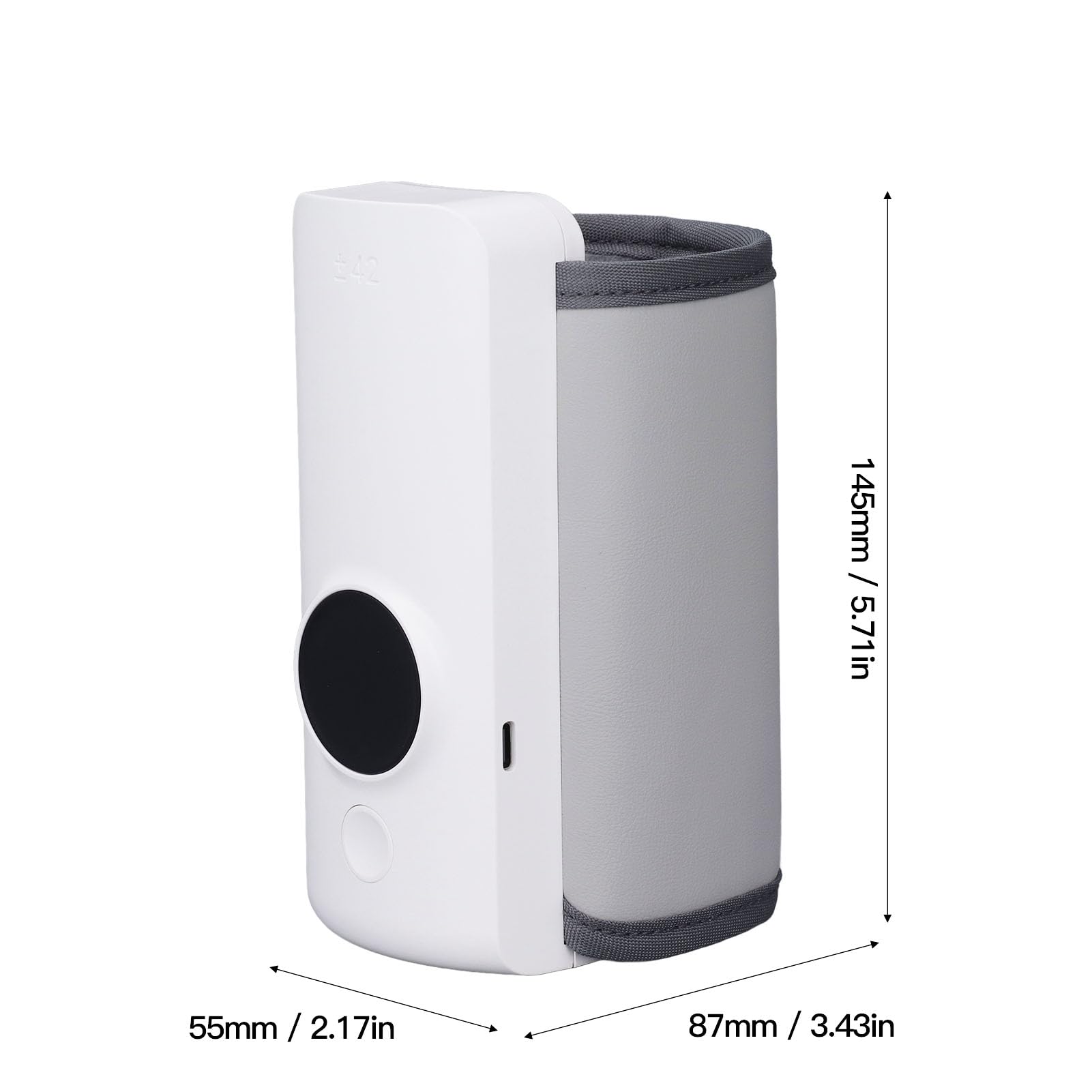 Calientabiberones Portátil, Calentador de Leche Portátil Universal de Temperatura Constante Recargable por USB, Calentador nocturno automático de leche materna para casa y viajes