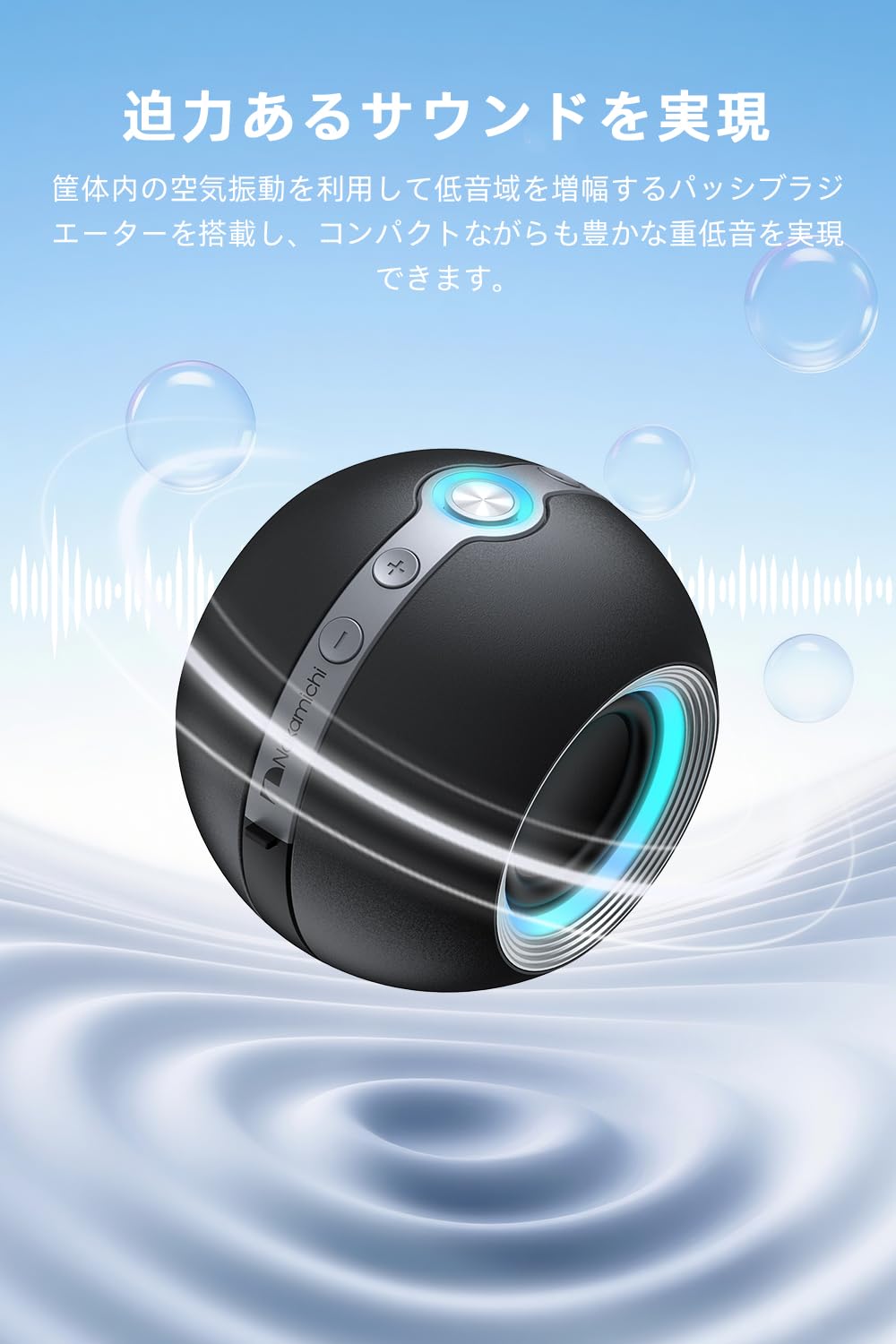 Amazon.co.jp: Nakamichi Bluetoothスピーカー 7W パッシブ