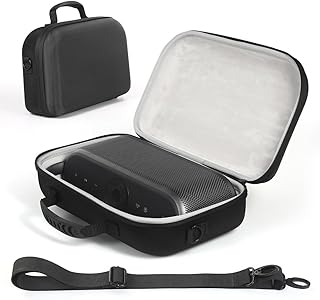 sikiwind Speaker Carrying Case, Portable EVA Intelligent Speakers Storage Bags TPU Handle Travel Storage Bags Anti-Scratch Protection Shockproof Accessories for Anker Soundcore Motion X600