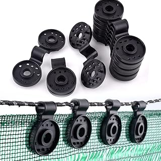Shade Cloth Heavy Duty Lock Grip, Shade Cloth Plastic Clips, Tarp Clips Fence Fabric Clips for Greenhouse and Outdoor Garden Netting, Anti Bird Netting, Sun Shade Net (30 PCS)
