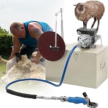 Electric Sheep Clipper Blade Sharpener, Goat Shears Wool Scissors Grinding Machine, Animal Goat Grooming Shearing Machine Blade for Goats Camel Cattle Horse