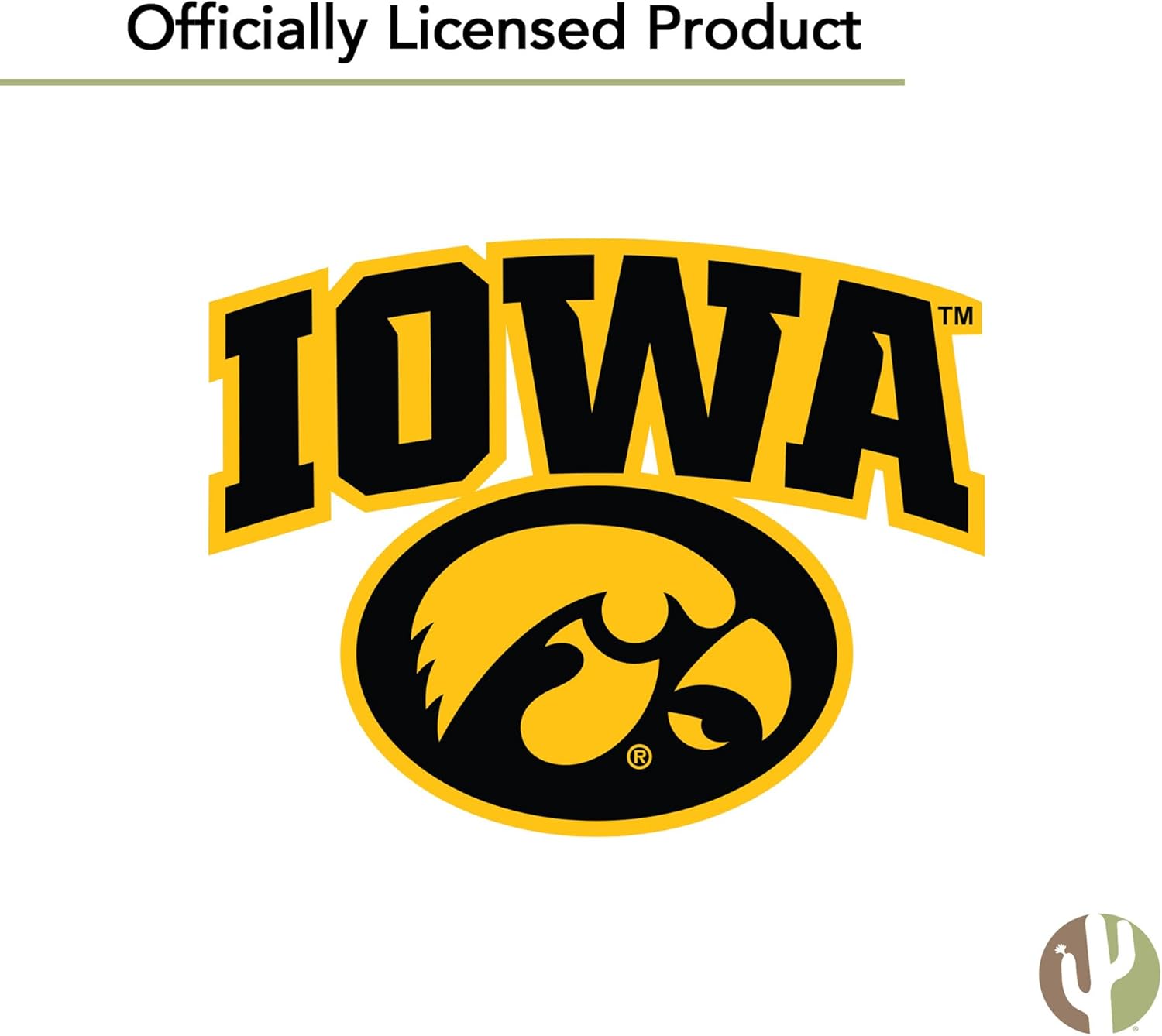 Desert Cactus University of Iowa Flag - 3 x 5 Feet Iowa Hawkeyes Banner, Indoor/Outdoor Durable Fabric Display (Style Vintage E1) - Image 6