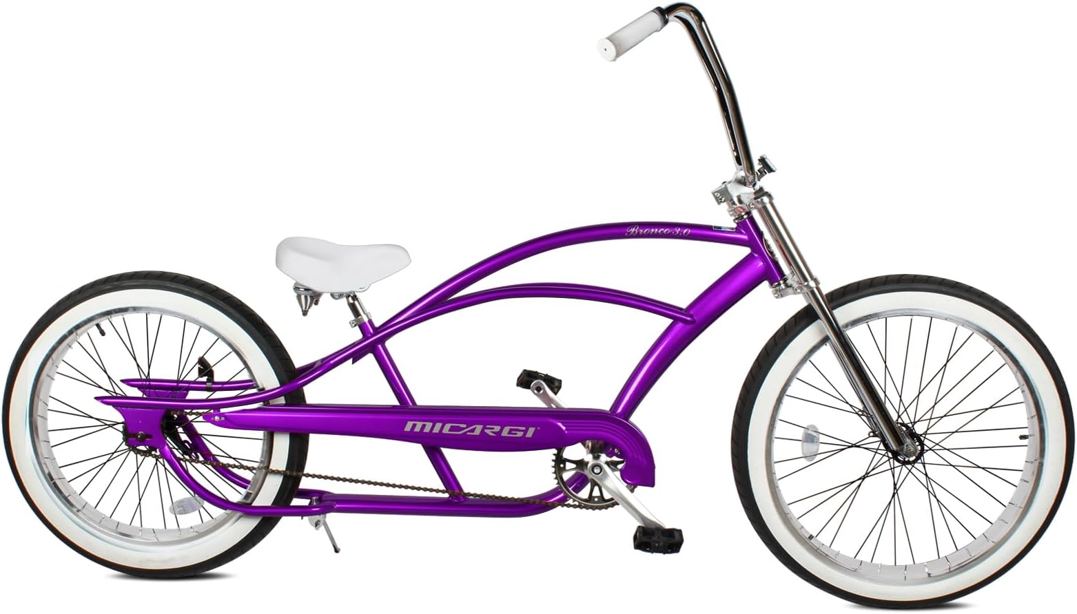 Bronco 29" purple bike