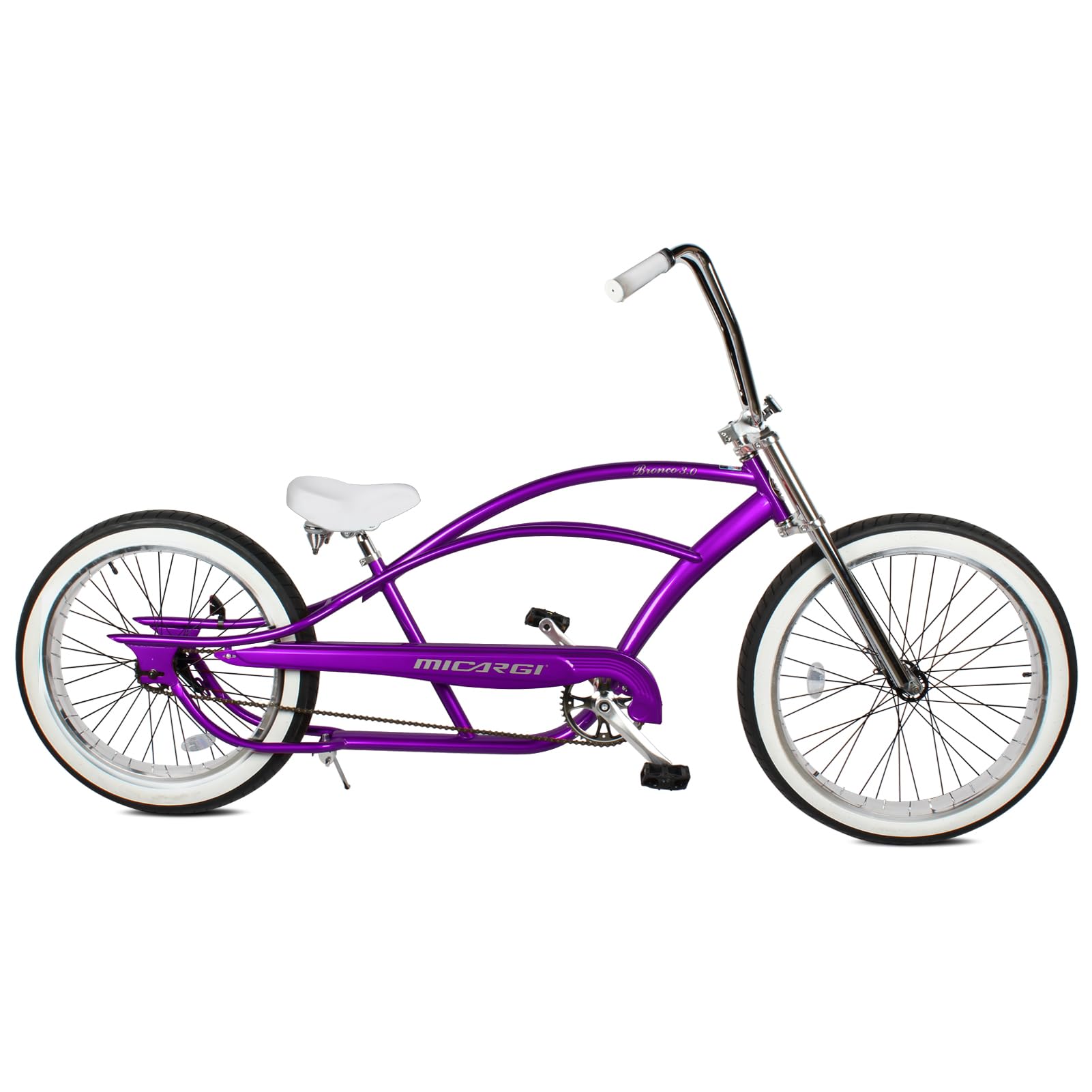 Bronco 29" purple bike