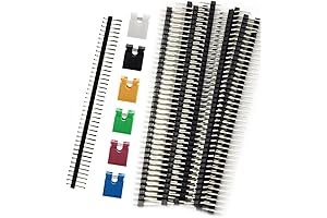 10-Pack Male Header Pin Strip: connect projects securely