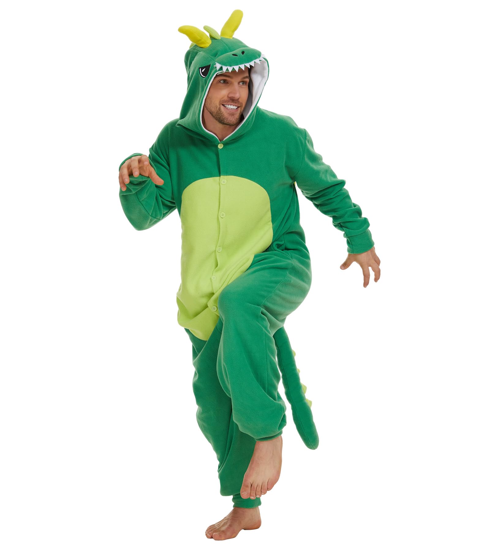 Guturris Pyjama Dragon Adultes Onesie Unisexe Halloween Cosplay Costume de Noël Combinaison de Nuit Vêtements de Détente