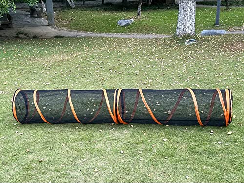 Gaorui(ガオルイ)ペットおもちゃ 猫用6点セットサークル- 2 in 1猫のテントをつなぐトンネル 2つセット 蓋が付ける36cm*180cm(トンネル*2)