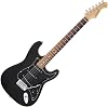 LEGEND LST-Z B Electric Guitar, Beginner 14-Piece Set, Includes MG10, Black, Black, Legends