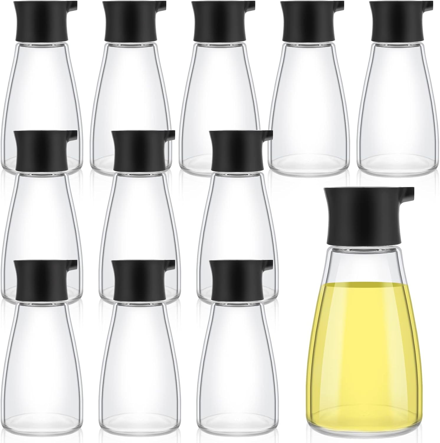 12 Pcs Soy Sauce Dispenser Leakproof Cruet Dispenser Set