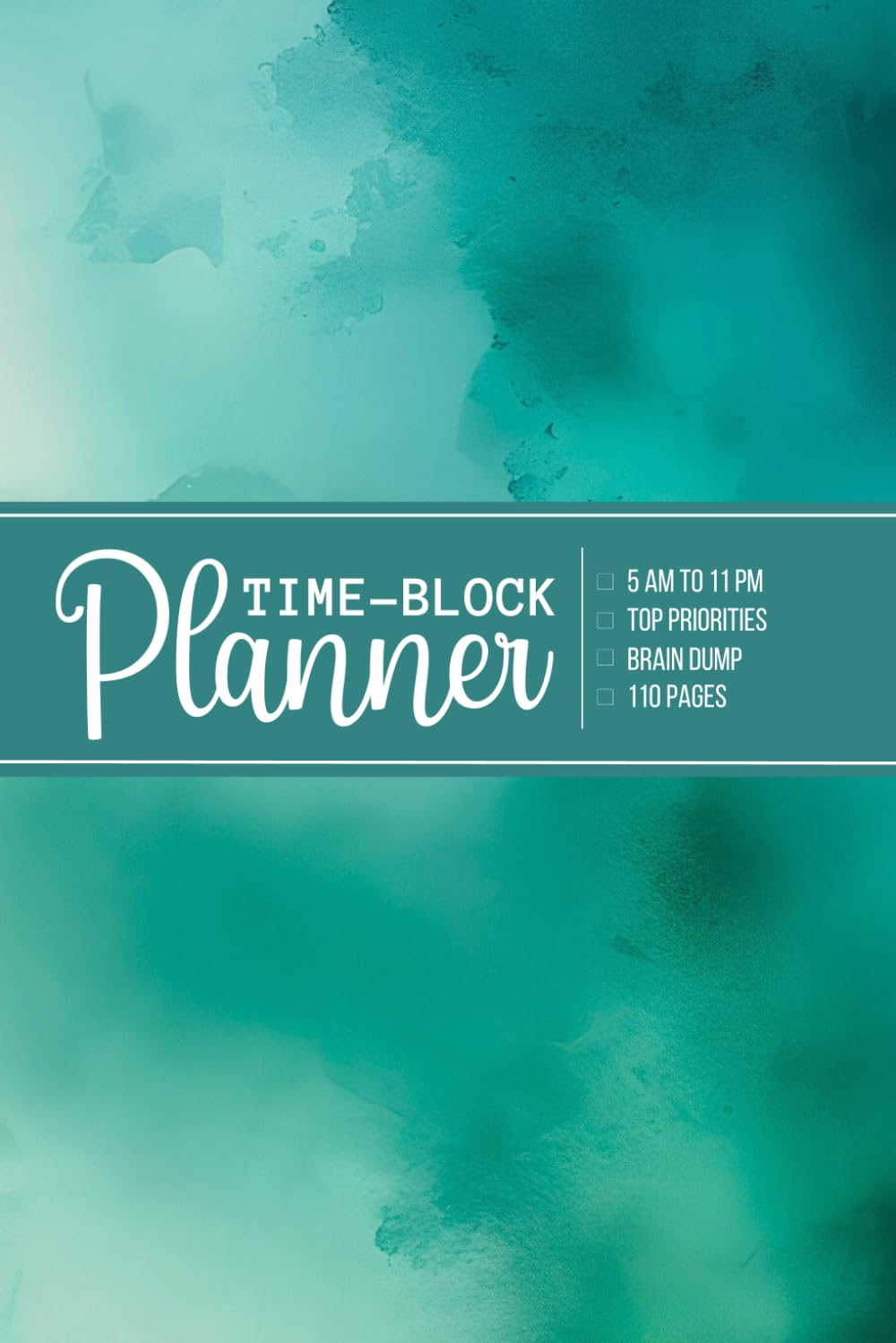 Time Block Planner: Daily Time boxing and Task Management Notebook To Help Increase Productivity.
