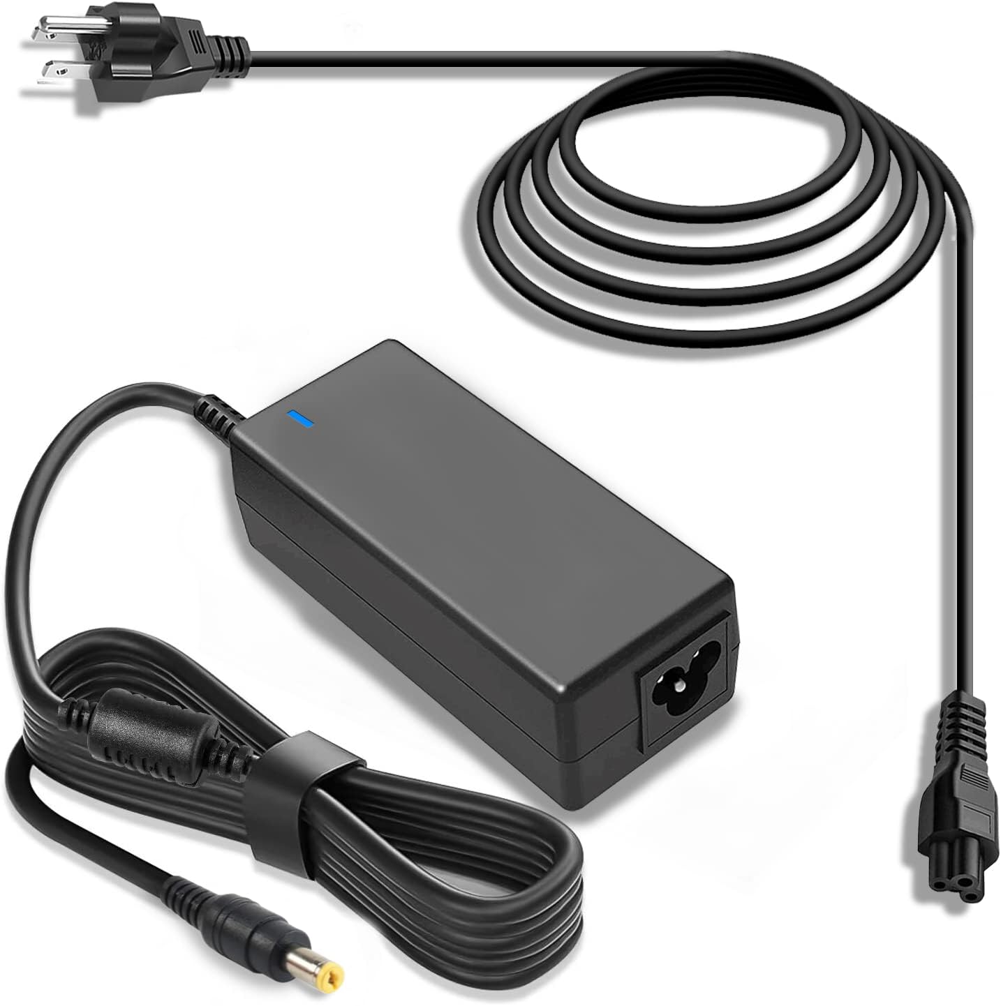 19V Adapter Power Cord for Acer H236HL SA230 G276HL G246HL G206HQL S271HL S240HL G236HL S220HQL S242HL G226HQL S202HL S230HL G237HL S231HL S232HL S241HL H226HQL H276HL HN274H LCD Monitor