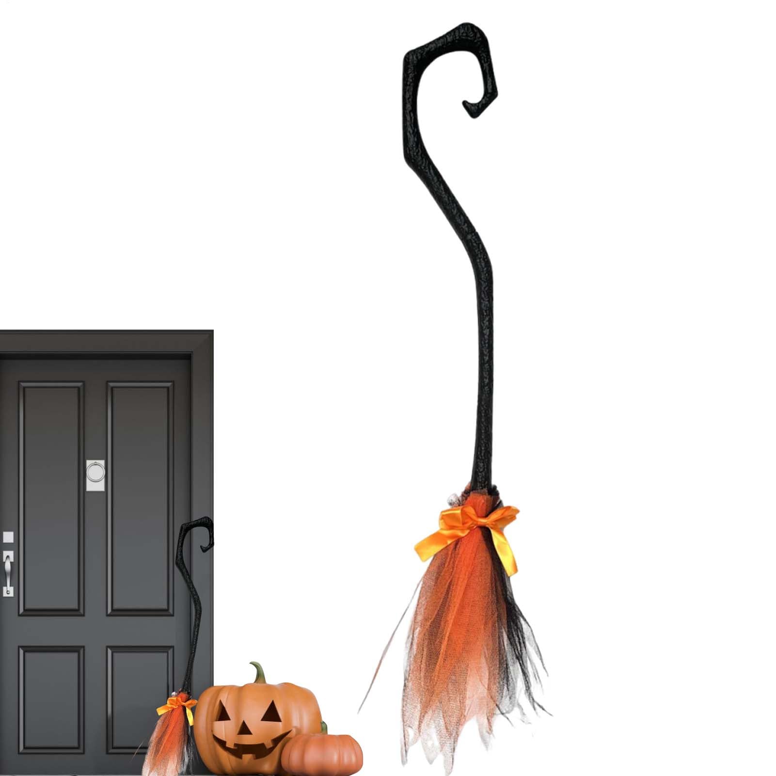 Balai de sorcière pour habiller vos murs et portes à la fête d'Halloween