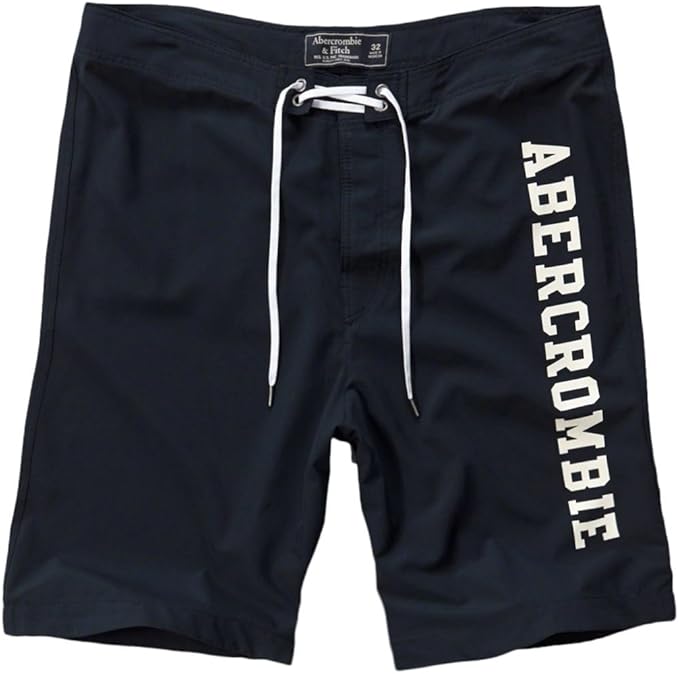 Abercrombie – Uomo – A \u0026 F 9 Swim Shorts pantaloncini da bagno Bermuda –  Pinocchietto NAVY-Logo Medium : Amazon.it: Abbigliamento