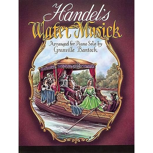 G.f. handel: water music piano