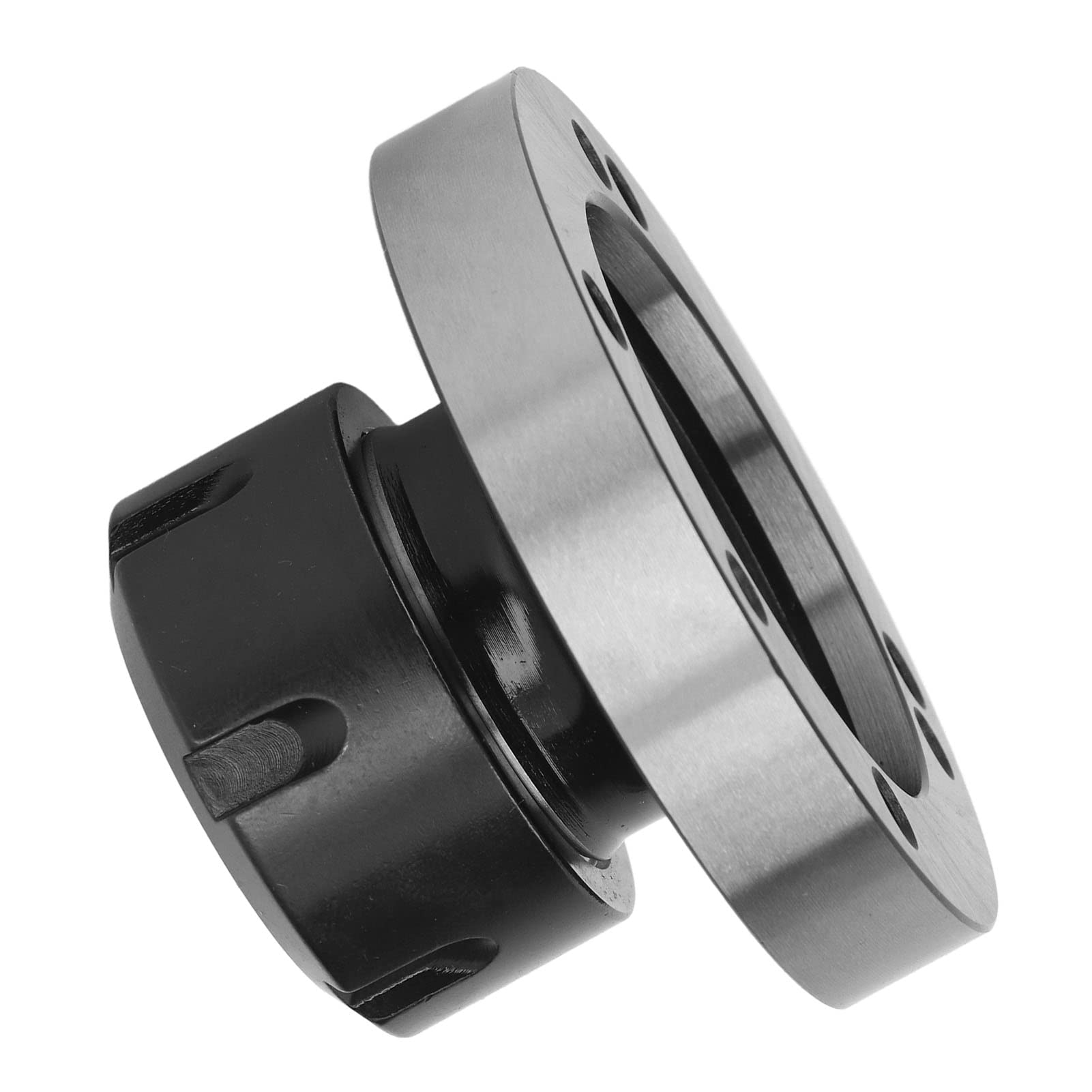 Portabrocas ER32 D80, herramienta de soporte de pinza de acero al carbono, portaherramientas de torno de 80 mm de diámetro, accesorio de torno de portabrocas para