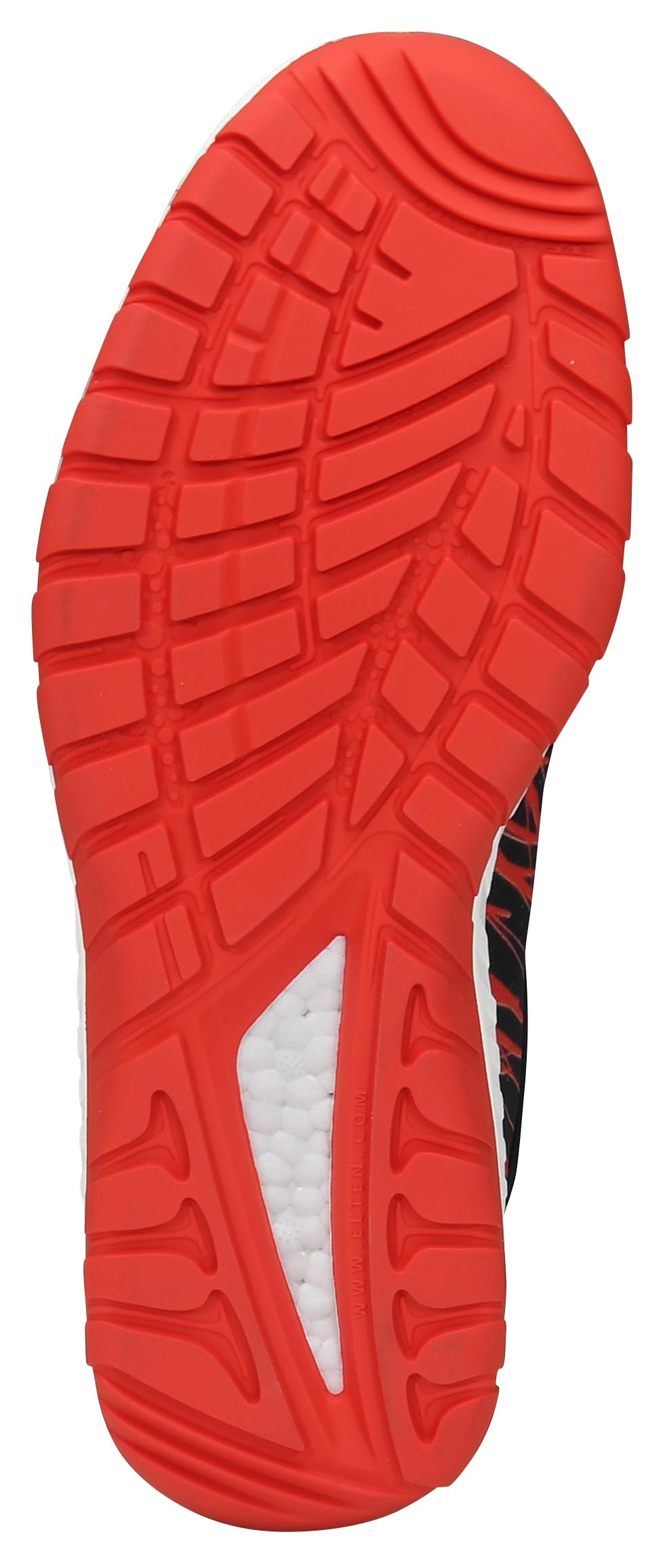 ELTEN Lana Black-red Low ESD O1 | Berufsschuhe für Damen & Herren, ohne Schutzkappe, leicht, atmungsaktiv