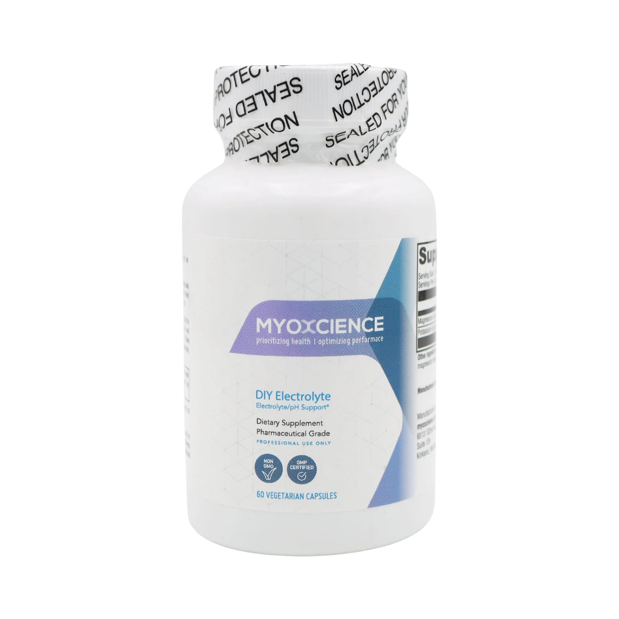 DIY Electrolyte | 99 mg Potassium and 50 mg Magnesium Citrate Per Cap in Bioavailable Forms