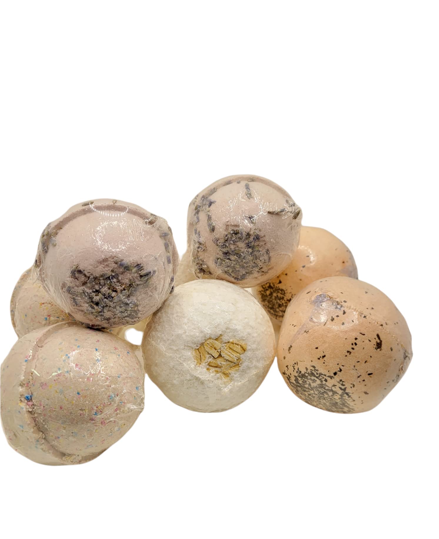 Assorted Natural Organic Bath Bombs (12 Bath Bombs)