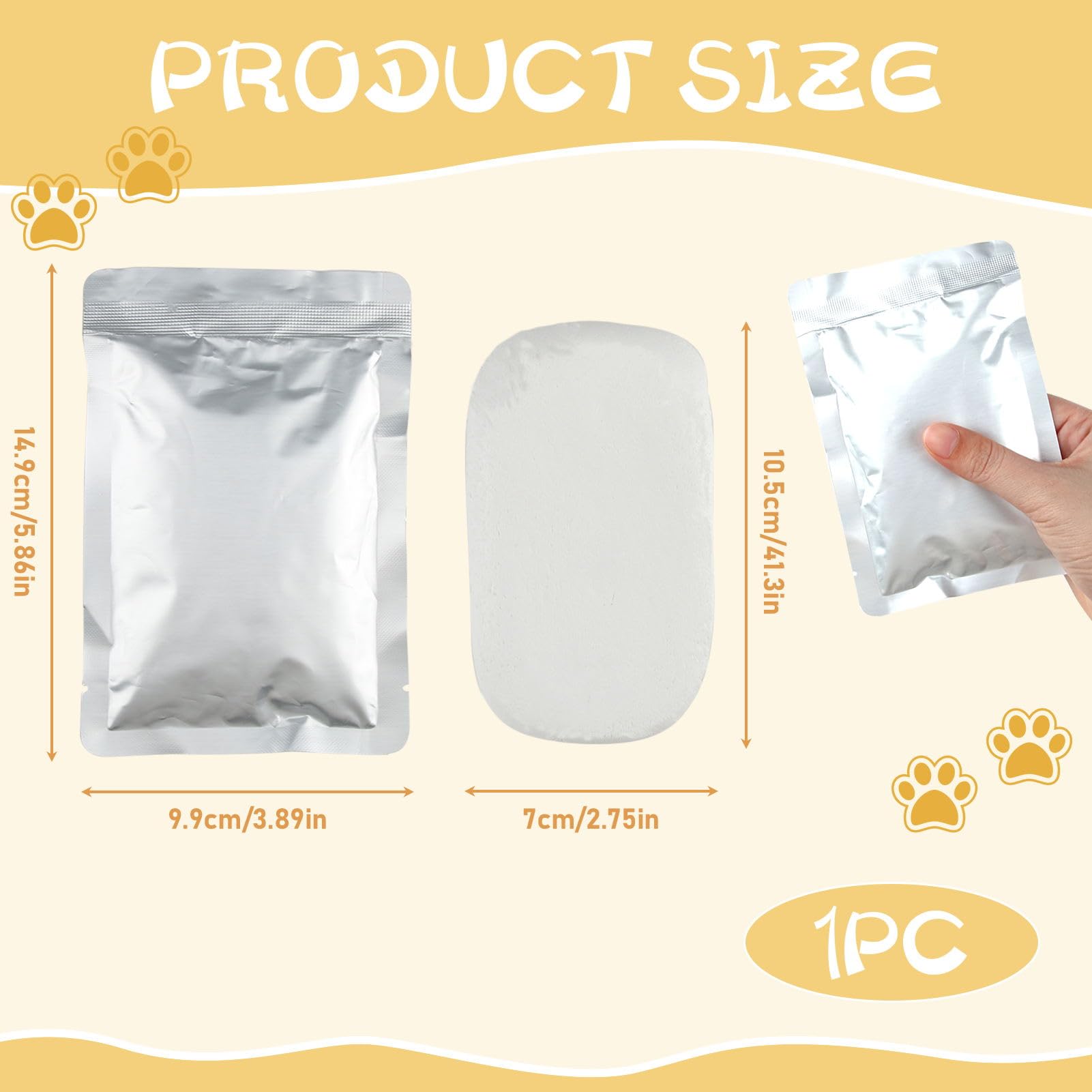 Cat Clay Pet Paw Impression Kit, Paw Print DIY Keepsake For Paw Print ...