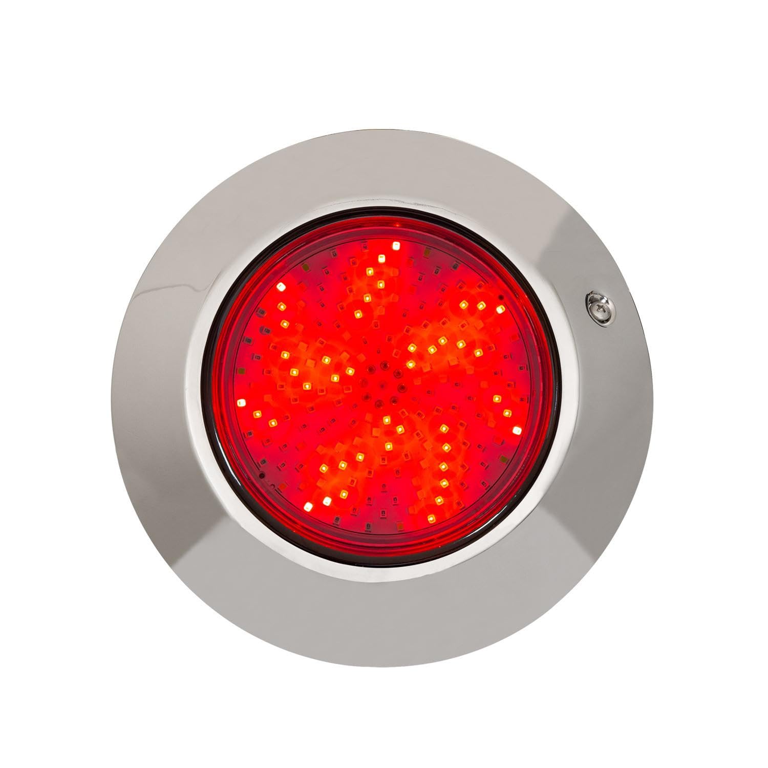 LEDKIA Foco Piscina Superficie LED RGBW Sumergible 12V DC IP68 Acero Inoxid