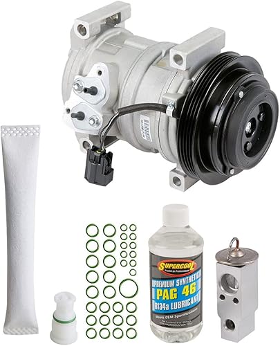 Miniatura 1 de Para Cadillac CTS 2004 2005 2006 2007 Compresor de CA con kit de reparación de AC - BuyAutoParts 60-80466RK Nuevo