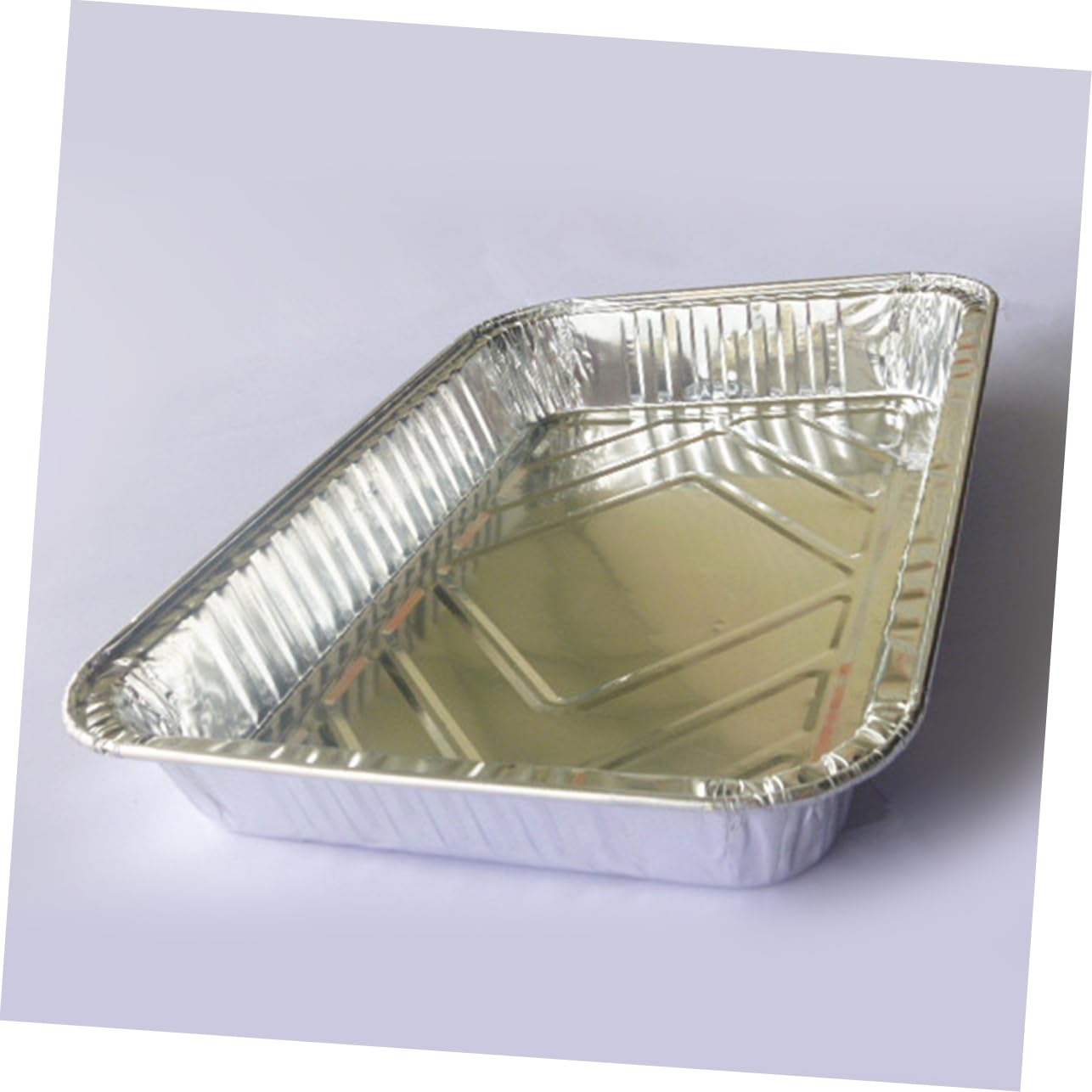 MAGICLULU Vaschette Alluminio per Barbecue USA e Getta, Set 10 Pezzi | Argento, Stagnola per Raccolta Grasso, Manutenzione Griglia, Cottura Indiretta