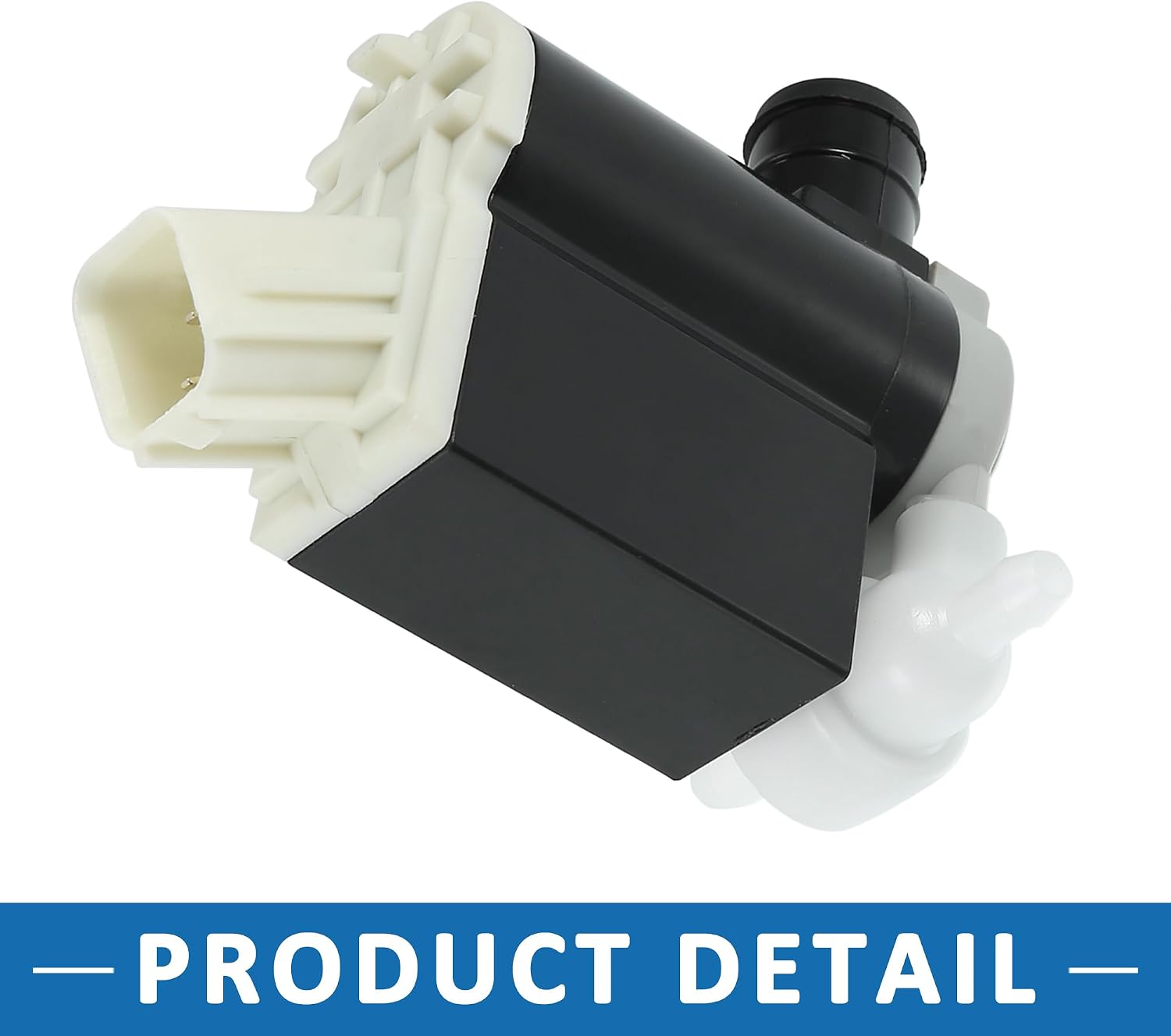 Windshield Washer Motor Pump 98510-2V100 for Hyundai Veloster 2012-2017 Black