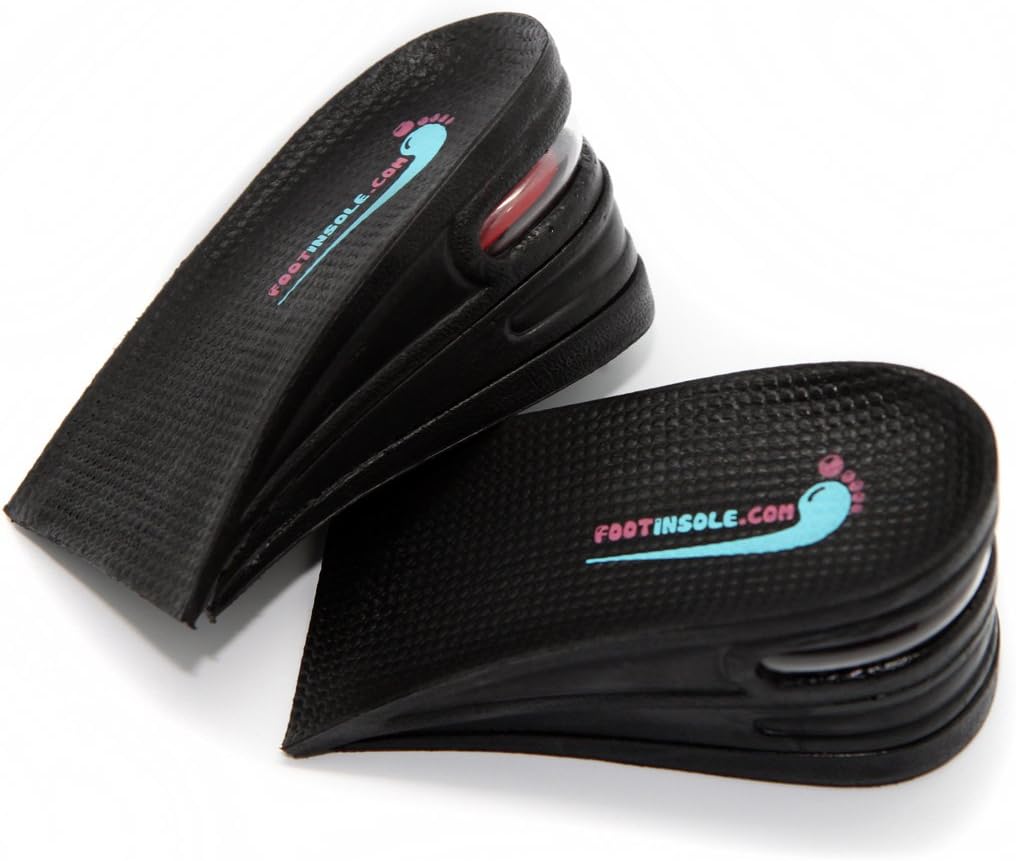 Air up Height Increase Shoe Heel Lift Inserts for Men and Women (3 Layers, 2.5" UP)