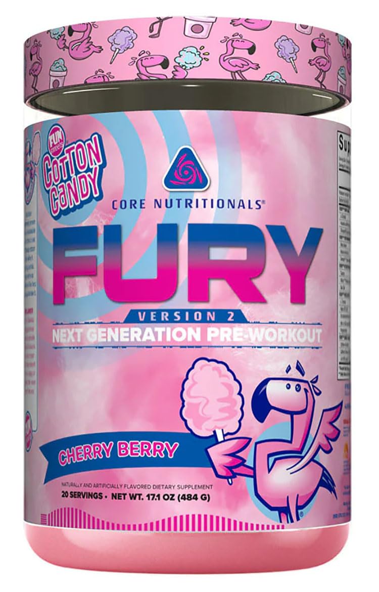 Amazon.com: Core Nutritionals Fury V2: Pre-Workout Powder to