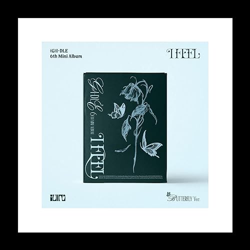 Miniatura 1 de (G) I-DLE I FEEL 6 Mini álbum CD+POB+Folleto+Papel lírico+Tarjeta Fotos+Seguimiento Sellado GIDLE I-DLE (Versión Butterfly)
