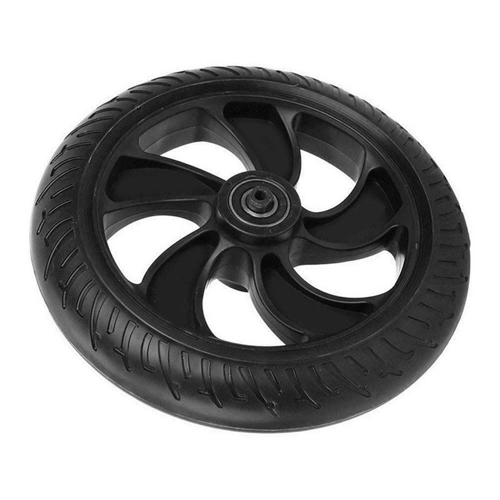 Roue arrière de rechange pour scooter électrique, pneu de scooter de 20,3 cm pour Kugoo S1 et S3, matériau PU, roulement de moyeu, noir