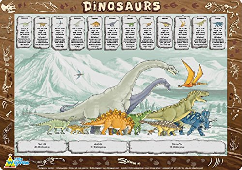 Little Wigwam Dinosaurs Placemat