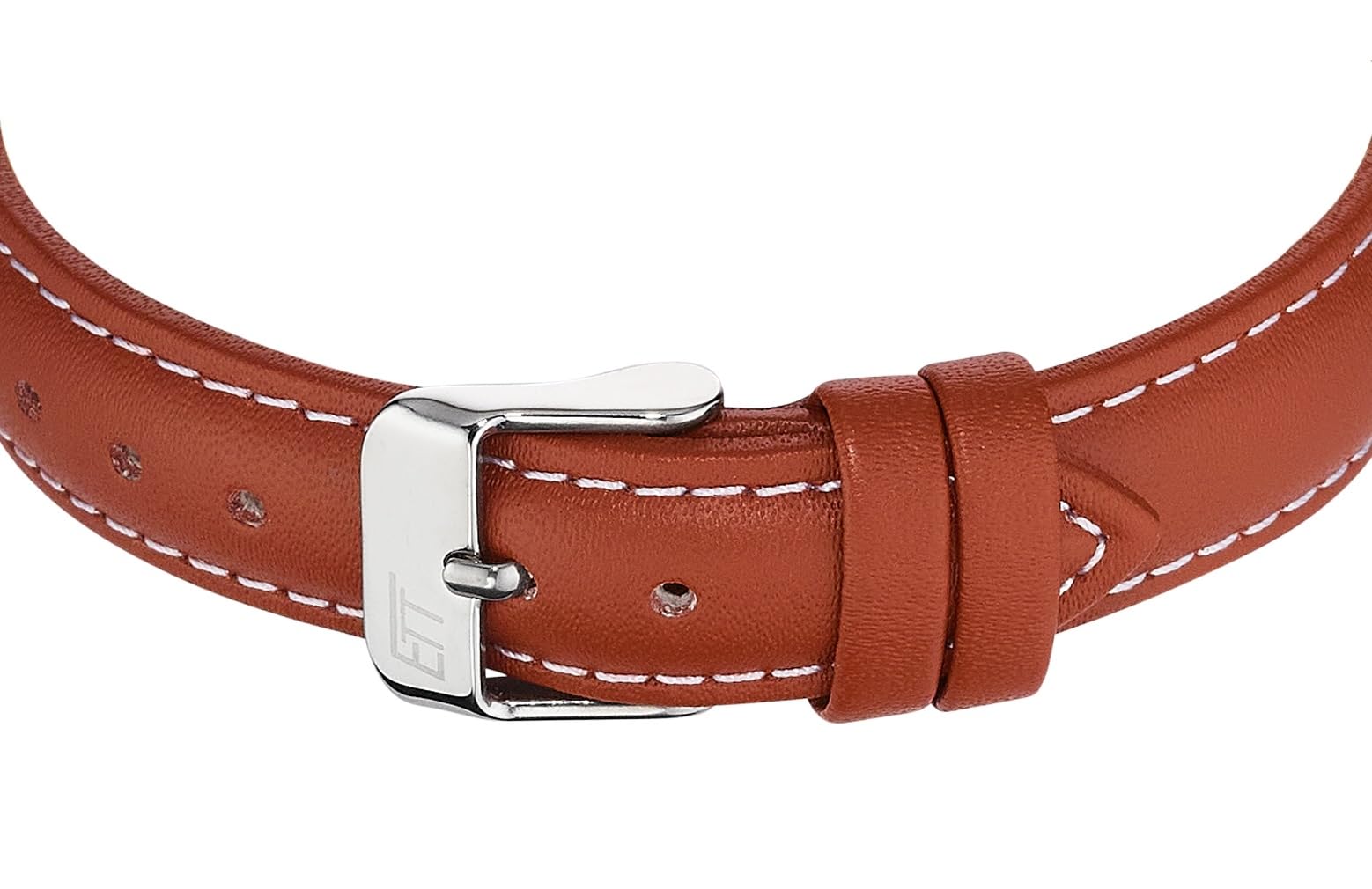 ETT Eco Tech Time Funk Solar Damen Uhr Analog mit Leder Armband ELS-11616-61L