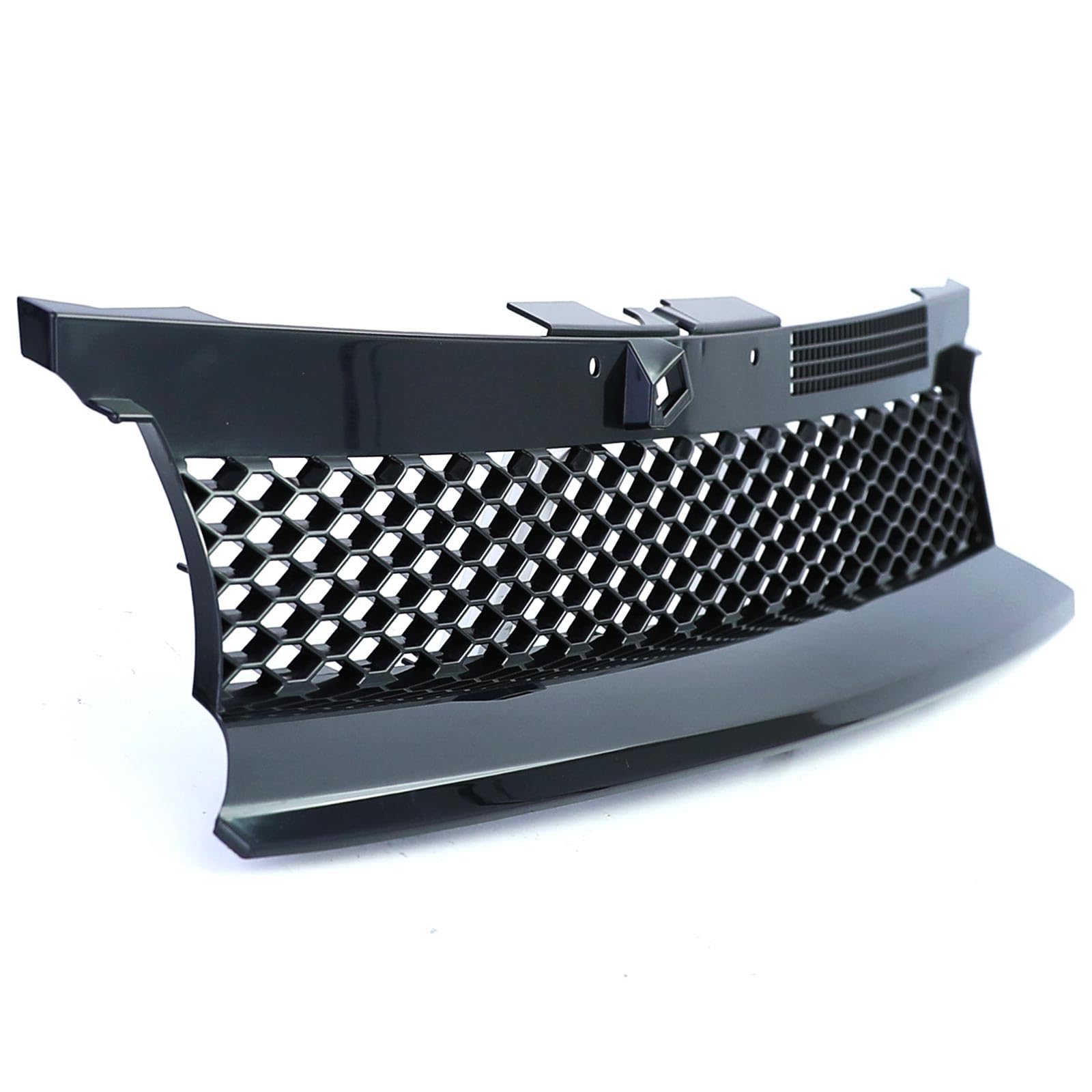 Waben Kühlergrill ohne Emblem Schwarz für VW Golf 4 Limo Variant Cabrio 97-06