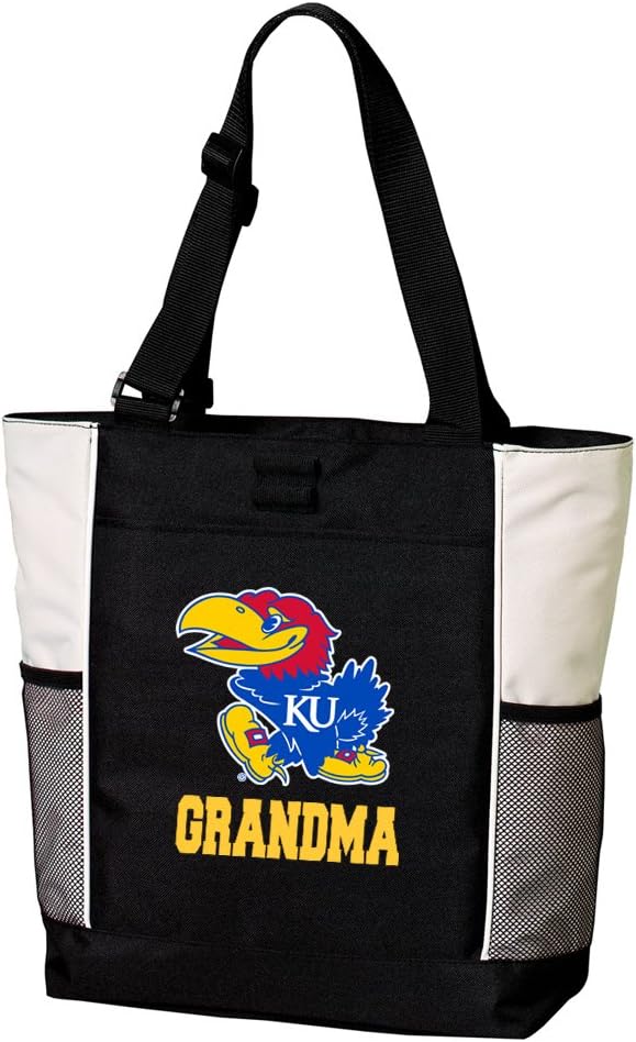 Broad Bay KU Grandma Tote Bags University of Kansas Grandma Totes Beach Pool Or Travel