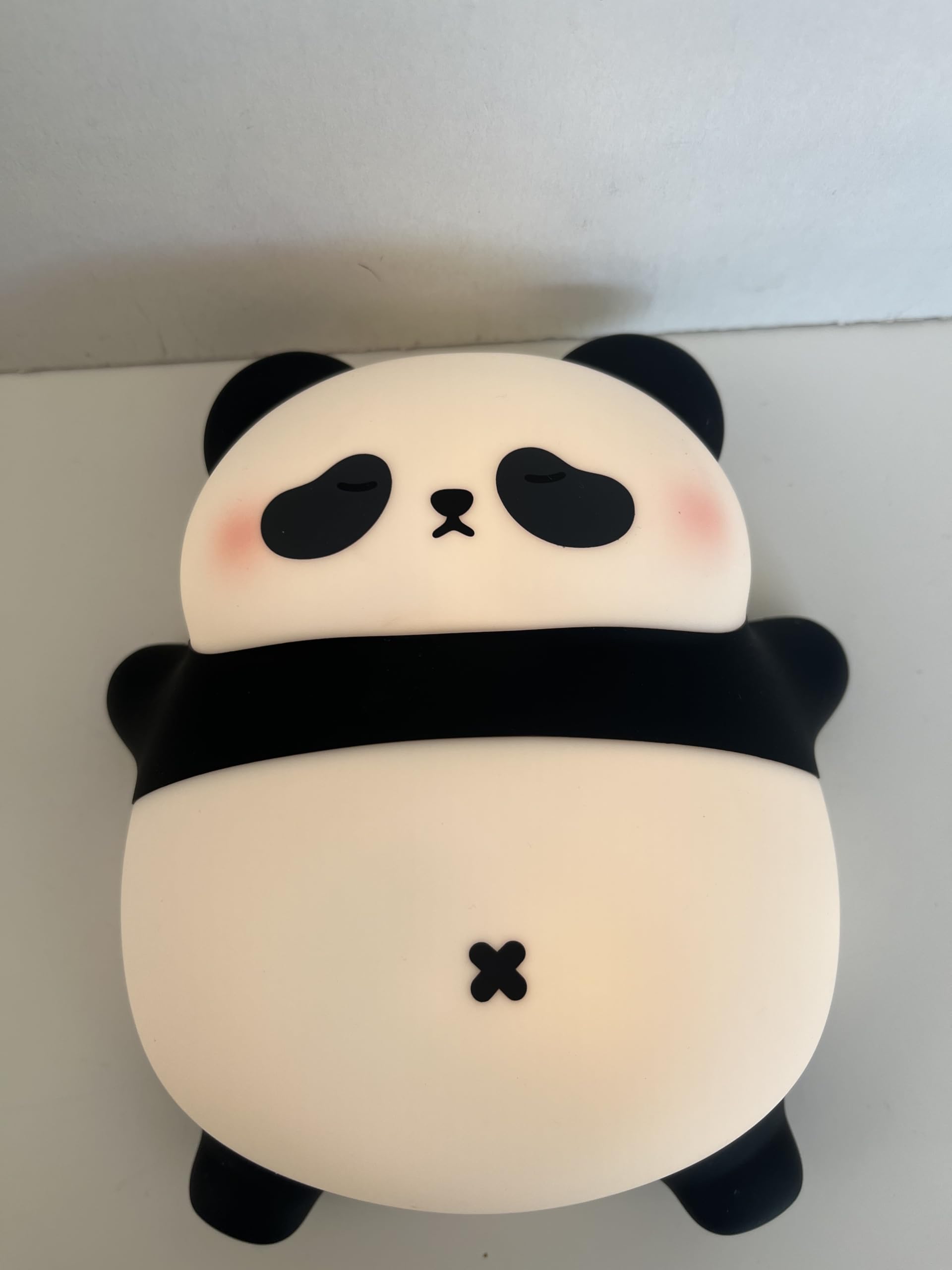 Mascagni Lampada in Silicone Decorazione per Cameretta Sonora Russamento Panda