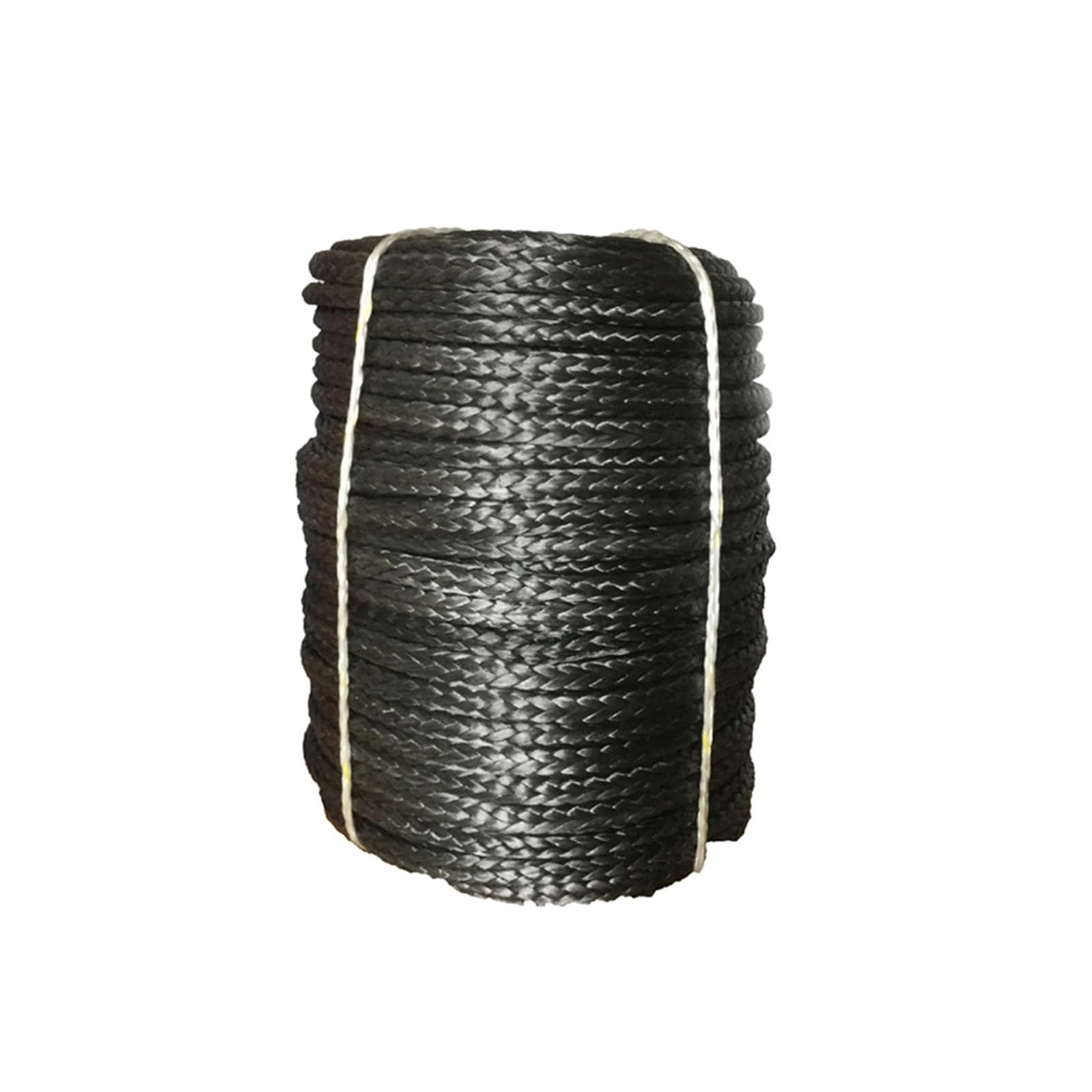 Edede Nero Winch Rope, 10Mm * 100M Uhmwpe Rope Cable Synthetic Winch Line,Synthetic Winch Rope For Off Road Vehicle Atv Utv Suv(Nero)