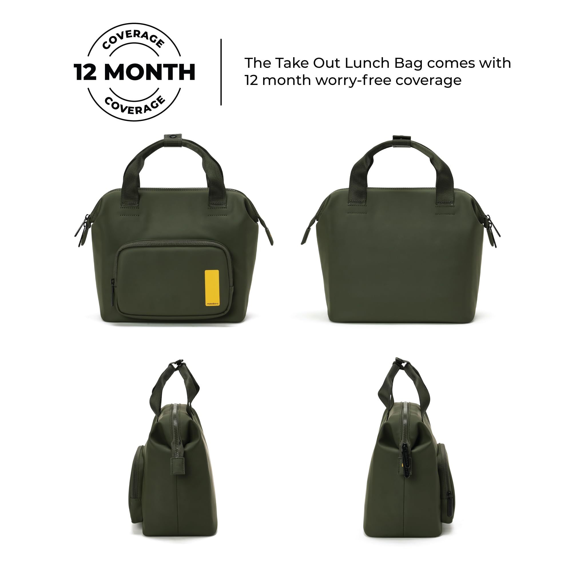MOKOBARA Spill-Proof Lunch Bag - Keep Food Fresh! -6 MOKOBARA Spill-Proof Lunch Bag - Keep Food Fresh! -6