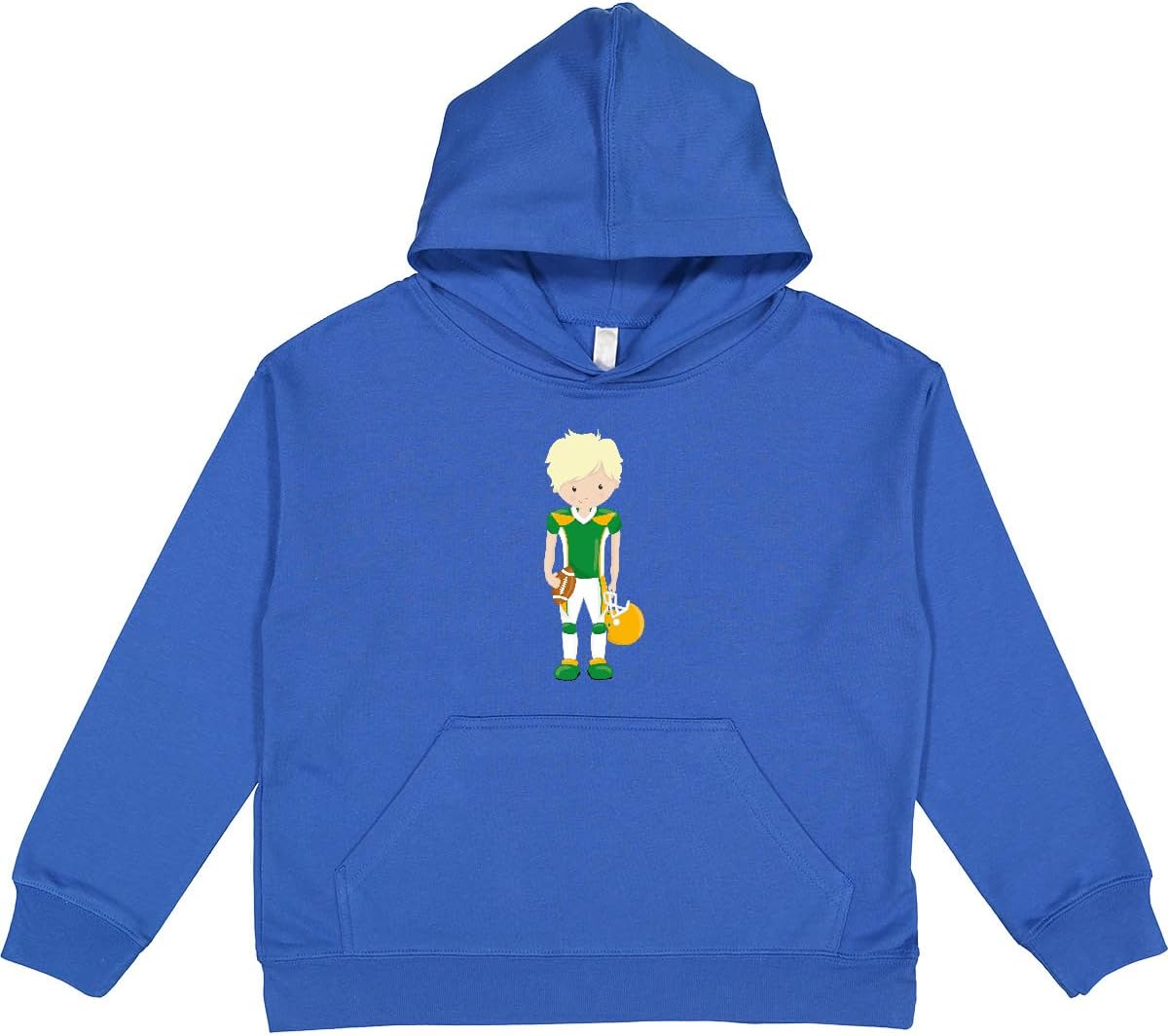 inktastic Rugby, Football, Blond Hair, Cute Boy Youth Hoodie Sweatshirt