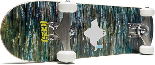 Miniatura 4 de CCS Patineta completa, madera de arce, grado profesional, totalmente montada con herramienta de patinaje y calcomanías, adultos, niños,