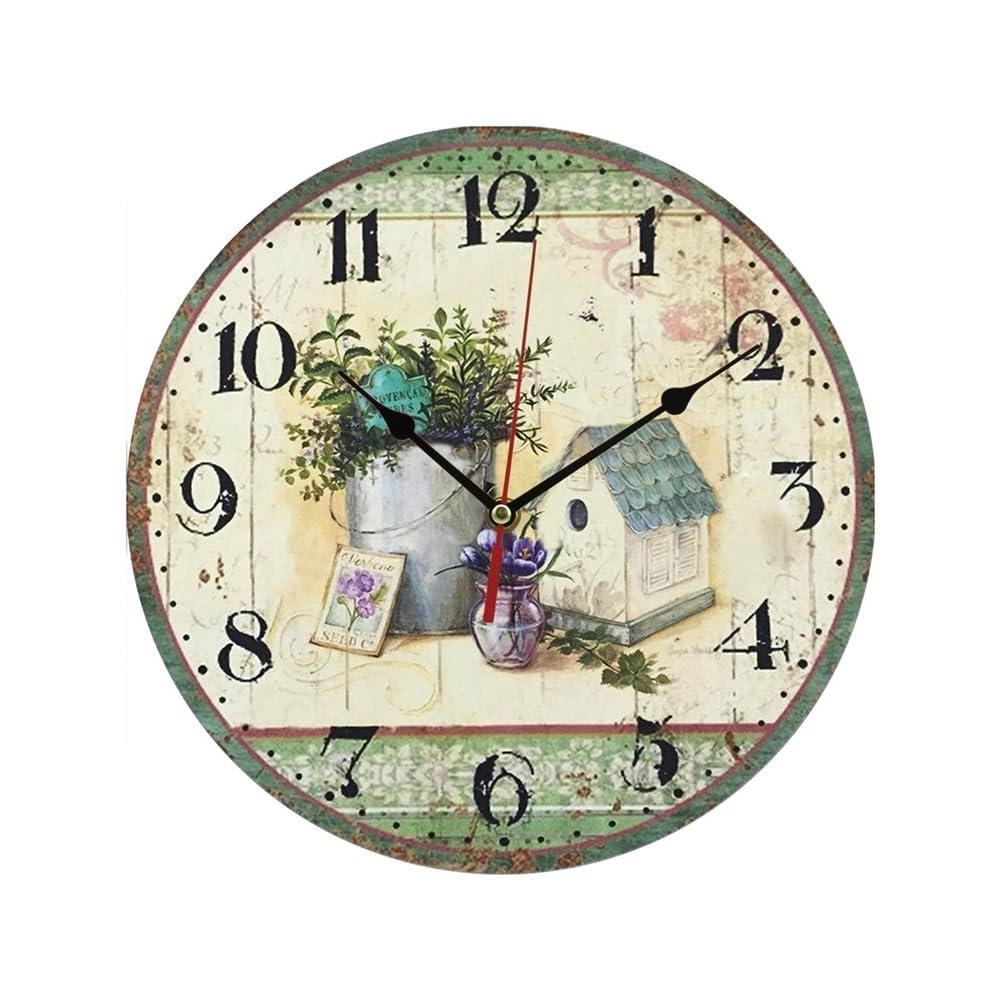 DFHS46JK Wall Decor Porch Balcony Corridor 30cm Large Dial Wall Clock Noiseless Quartz Decoration for living room decor