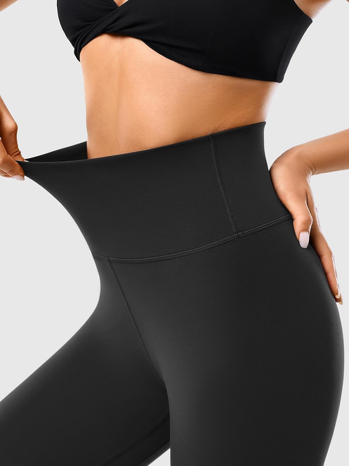 Booty Lifting & Squat Proof Leggings for Women - High Waisted Tummy Control Yoga Pants for Gym, Pilates, Lounge
