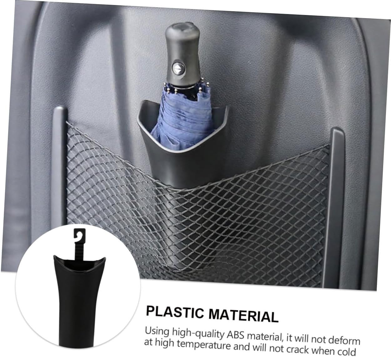 4pcs Multi-functional Car Storage Bucket Umbrella Storage Trash Can Organizers and