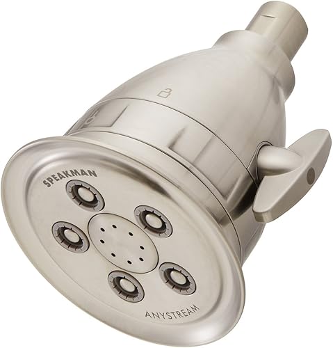 Miniatura 1 de Difusor de ducha ajustable Speakman Hotel Pure S-2005-HBFBNE2 Anystream de níquel cepillado con filtro de 20 GPM