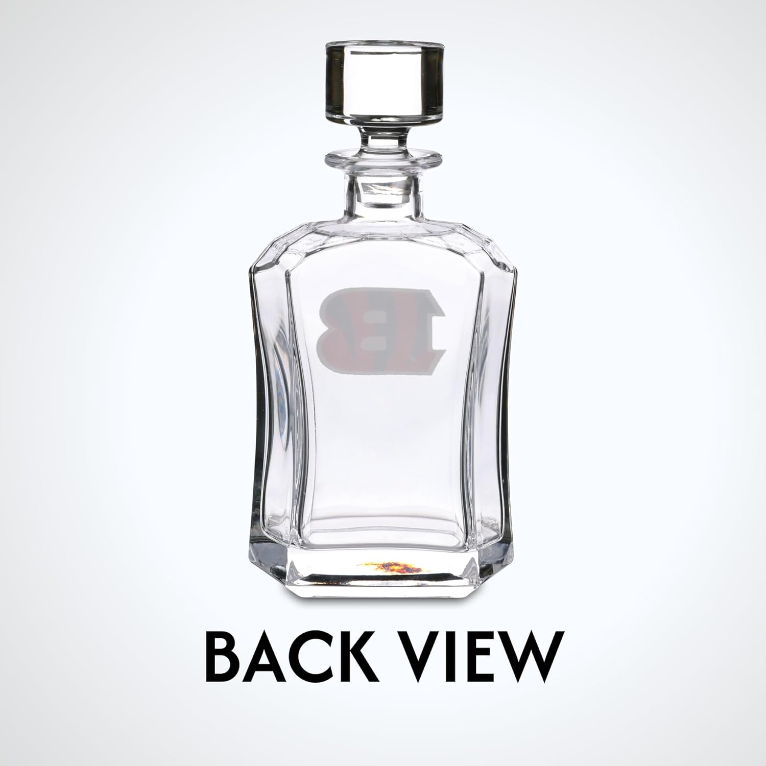 The Memory Company NFL Licensed Glass Decanter 26oz - Premium Whiskey Decanter with Official Team Logo, Elegant Home Bar Display, Perfect Gift for Sports Fans, Professional-Grade Glass - Image 8