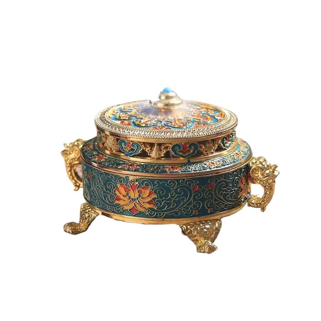Incense Holder Base Creative Art Metal Aromatherapy Burner Home Indoor Incense Agarwood Ornaments