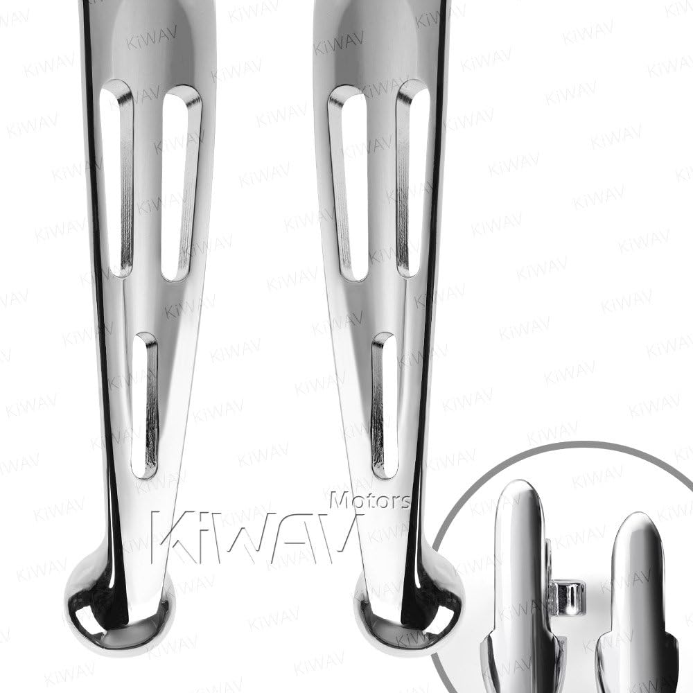 KiWAV Aluminum Hand Control Brake Clutch Lever Chrome 3-Slot compatible for Harley 2014-2016 Touring OEM #36700064