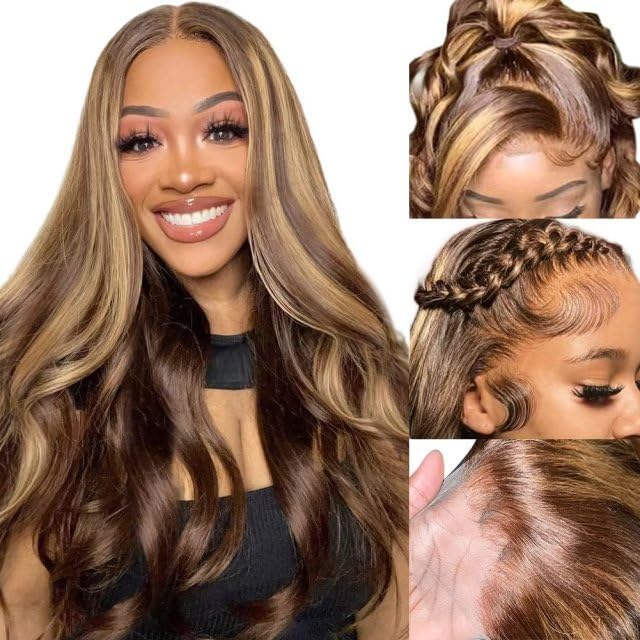 Ombre Blonde HD Lace Front Wig