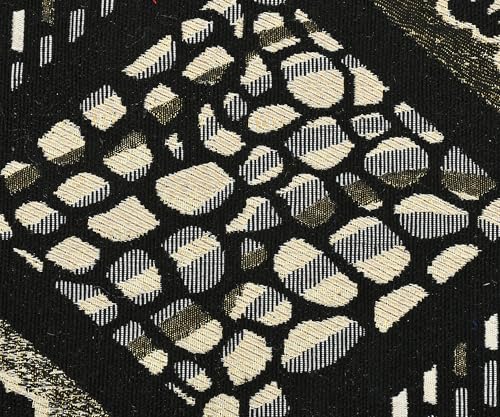 Image of Premium Cotton Carpet 4x6 feet | Soft Velvet Rug for Living Room, Hall & Bedroom | Floor Carpet for Home /Dari & Kalin | Rectangular Rugs &Carpet (Black)